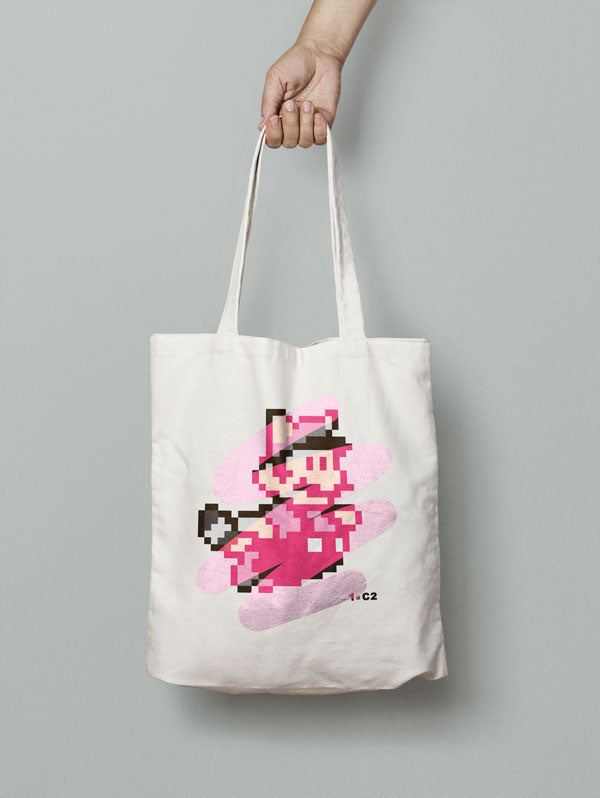 Tote Bag Mario Vague Pink / Magenta 1.C2