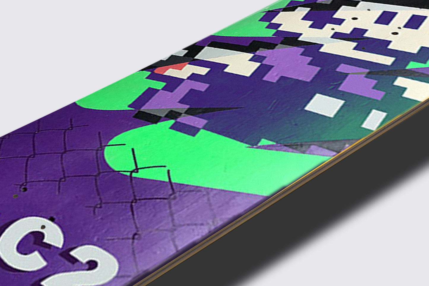 Board Mario Purple / Green neon