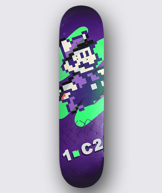 Board Mario Purple / Green neon