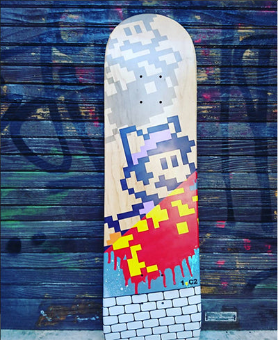 Board 1.C2 Mario Two-Face Yellow / Red